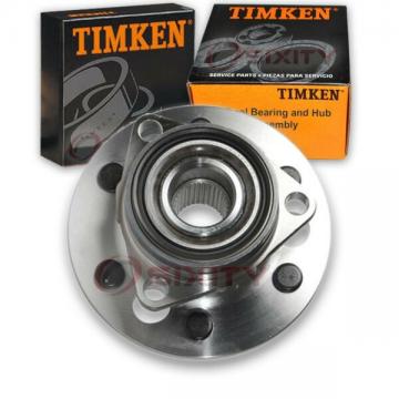 Timken Front Wheel Bearing & Hub Assembly for 1992-1994 GMC K2500 Suburban fi