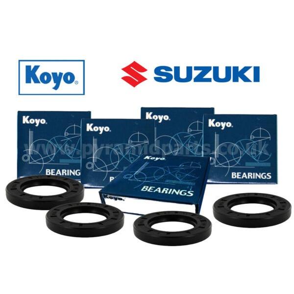 Suzuki GSXR1000 2001-2009 Complete Front & Rear Wheel bearing kit Genuine KOYO #1 image