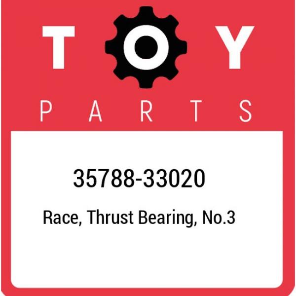 35788-33020 Toyota Race, thrust bearing, no.3 3578833020, New Genuine OEM Part #1 image
